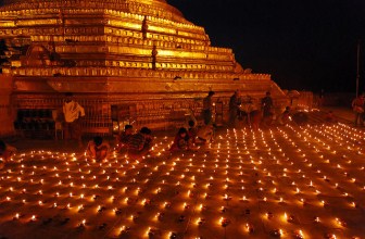 Festival of Lights in Myanmar