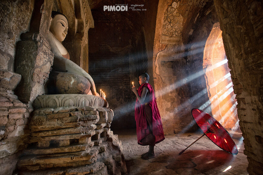bagan monks