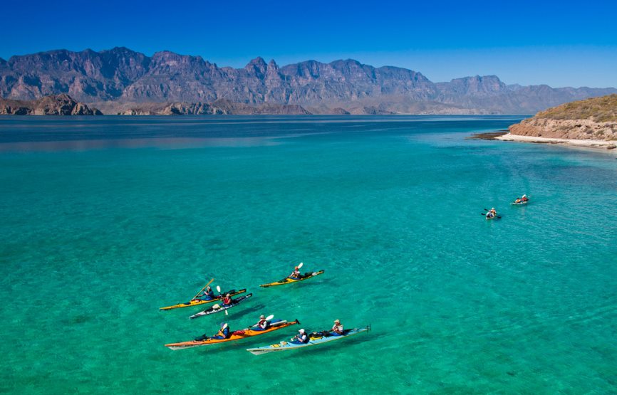 baja kayaking