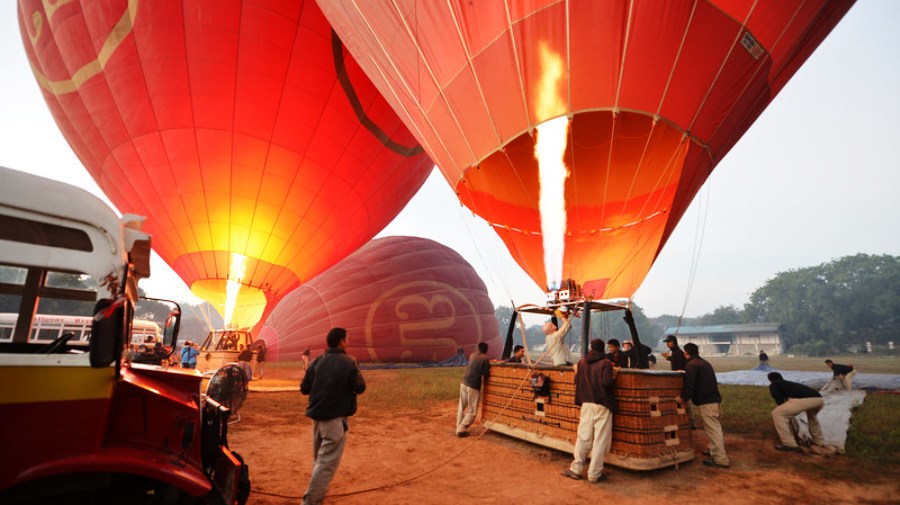 balloon preparation
