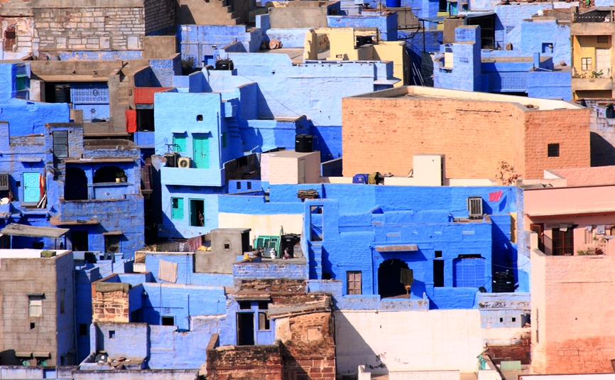 blue city