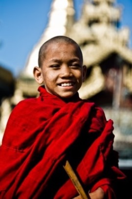 burmese monk