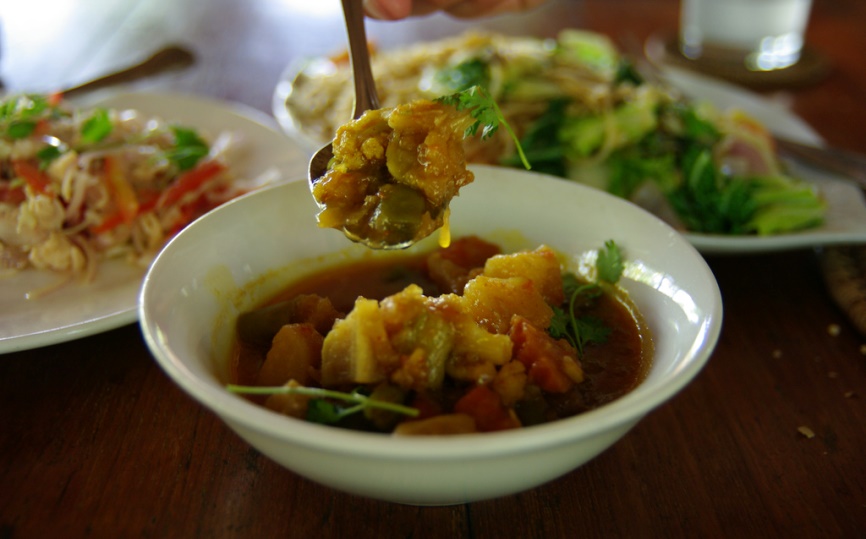 curry salad