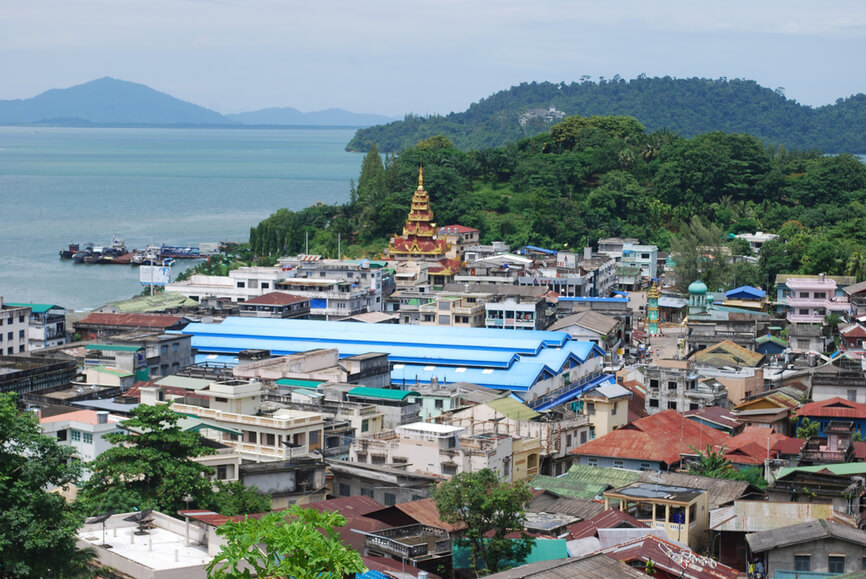kaw thaung town
