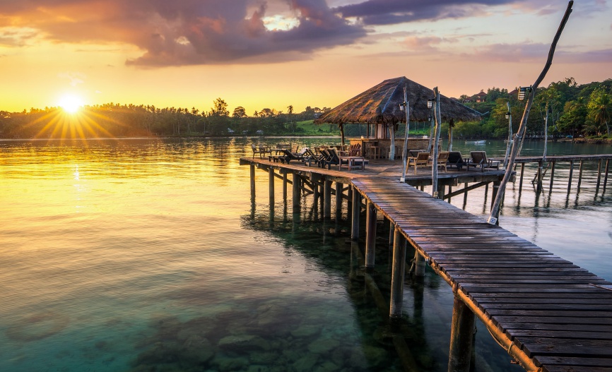 koh kooh sunset
