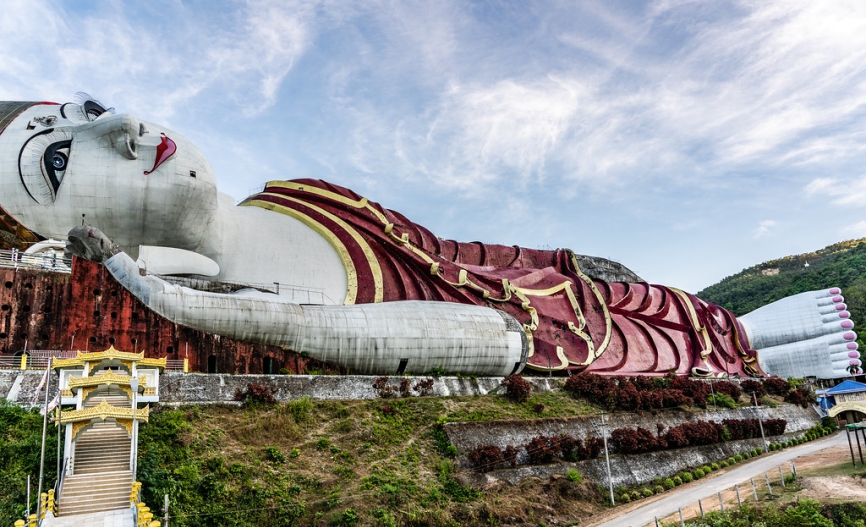 mawlamyine buddha statue
