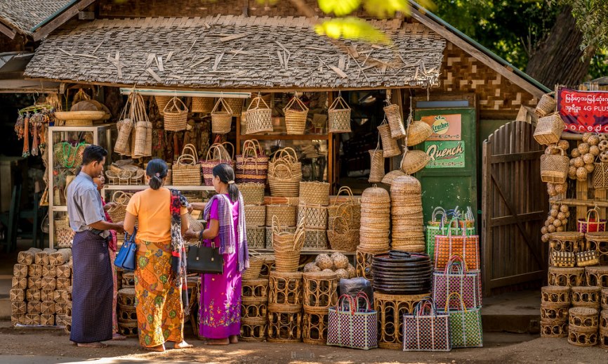 souvenir shop burma