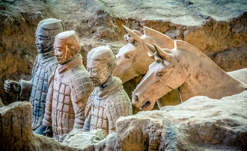 terracota warriors